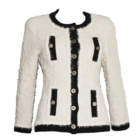 boucle jacke chanel stil|chanel style boucle jacket uk.